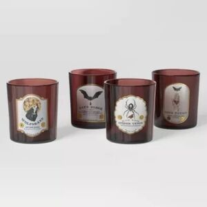 NWT 4pk Halloween Potion Drinking Glass Set - Threshold
